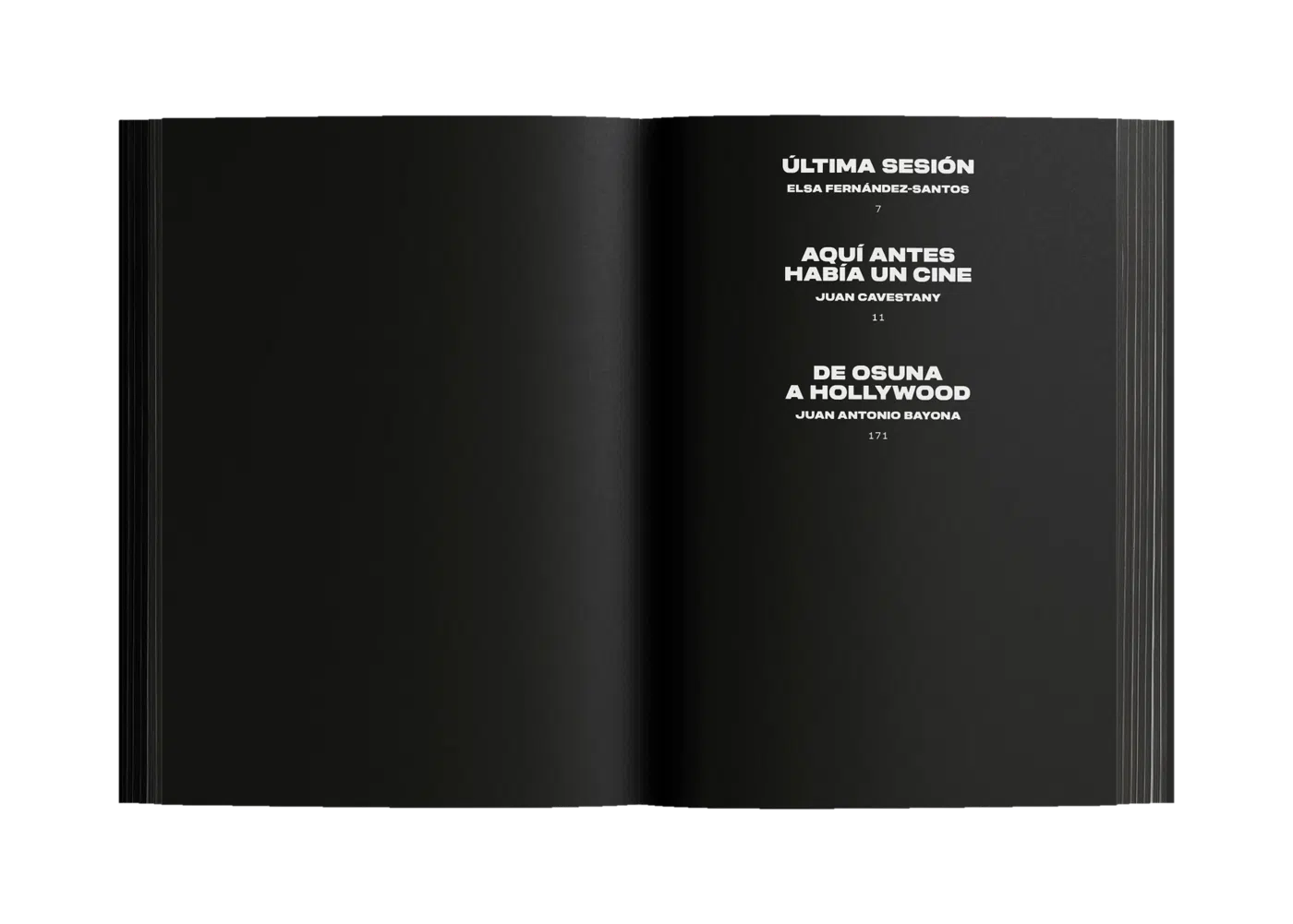 Javier Campano. Última sesión, spread 2