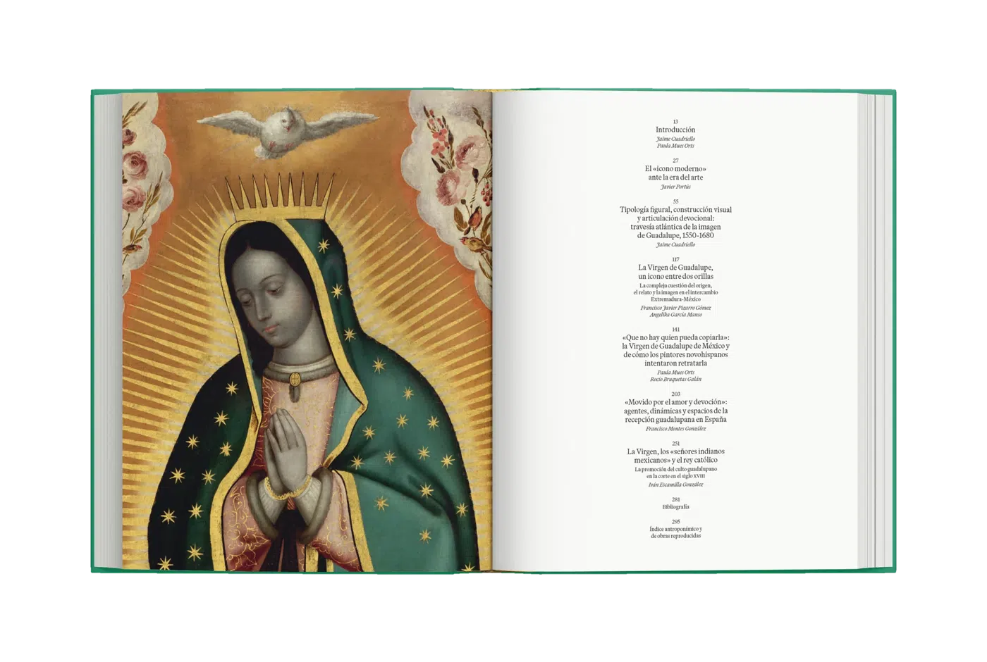 Tan lejos, tan cerca. Guadalupe de México en España, spread 1