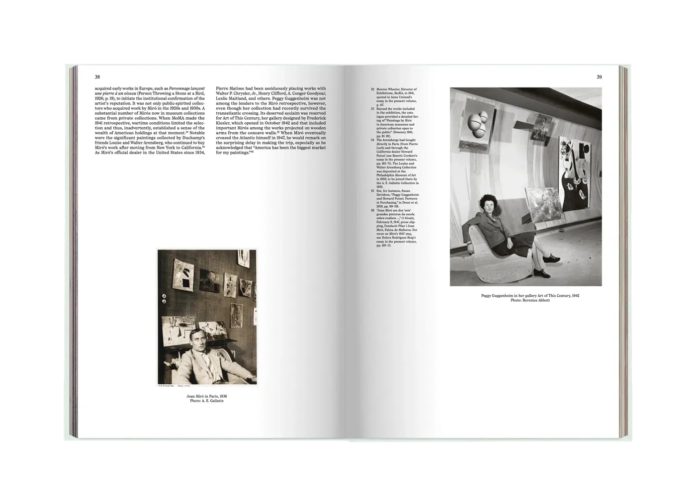 Miró y los Estados Unidos, spread 3