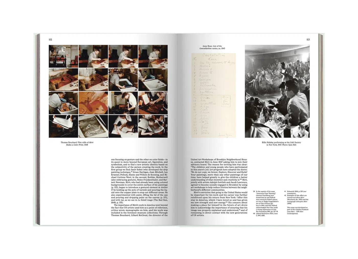 Miró y los Estados Unidos, spread 7