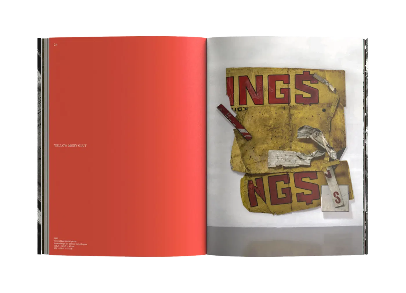Robert Rauschenberg. Gluts, spread 7