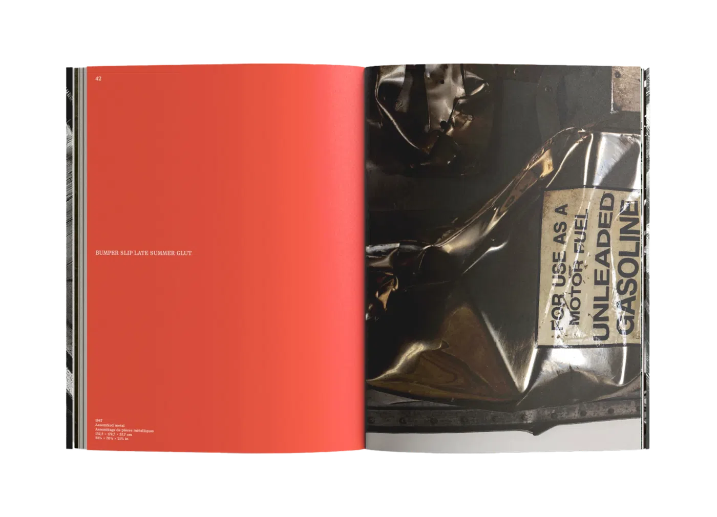 Robert Rauschenberg. Gluts, spread 9