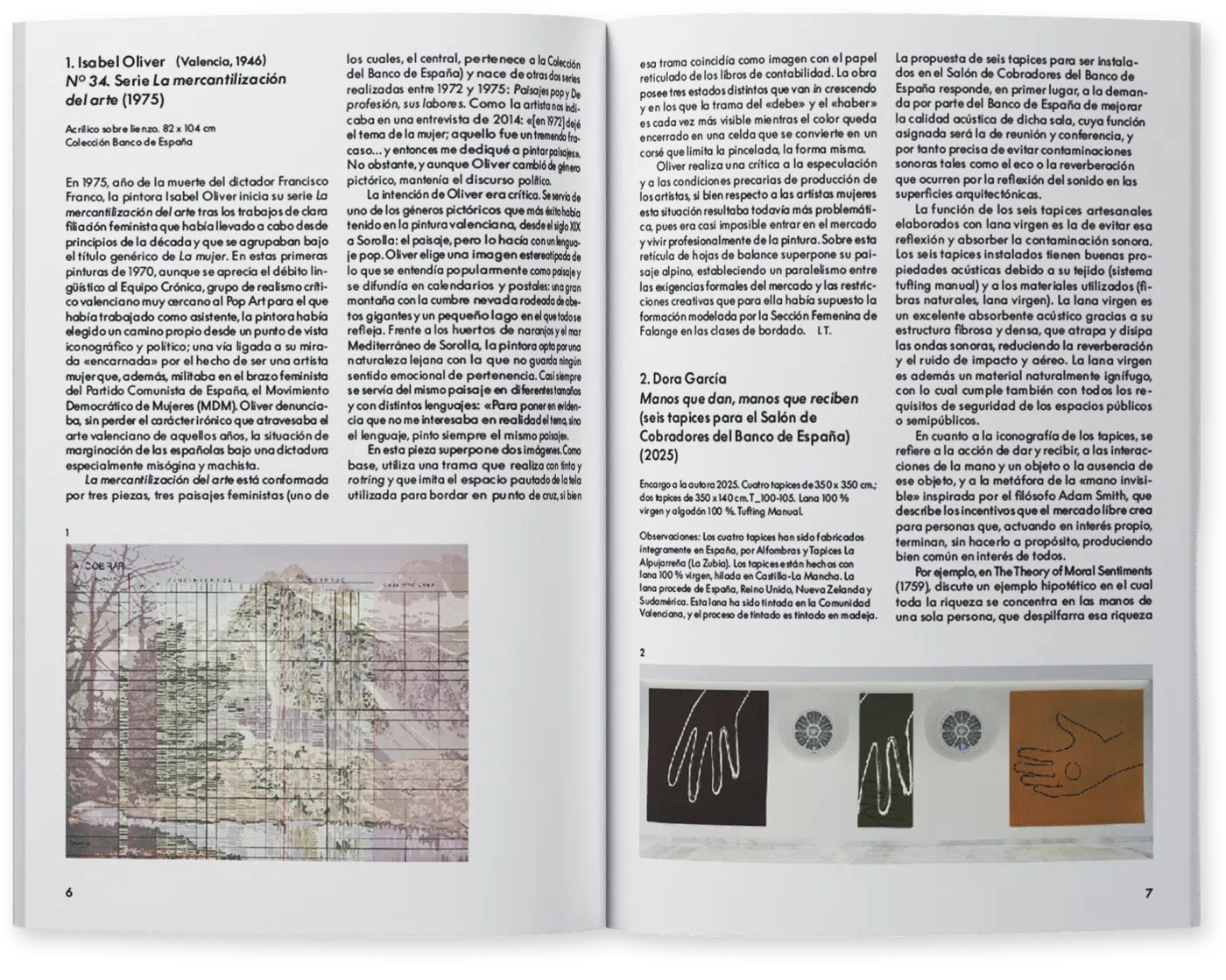 El plano flexible booklet spread