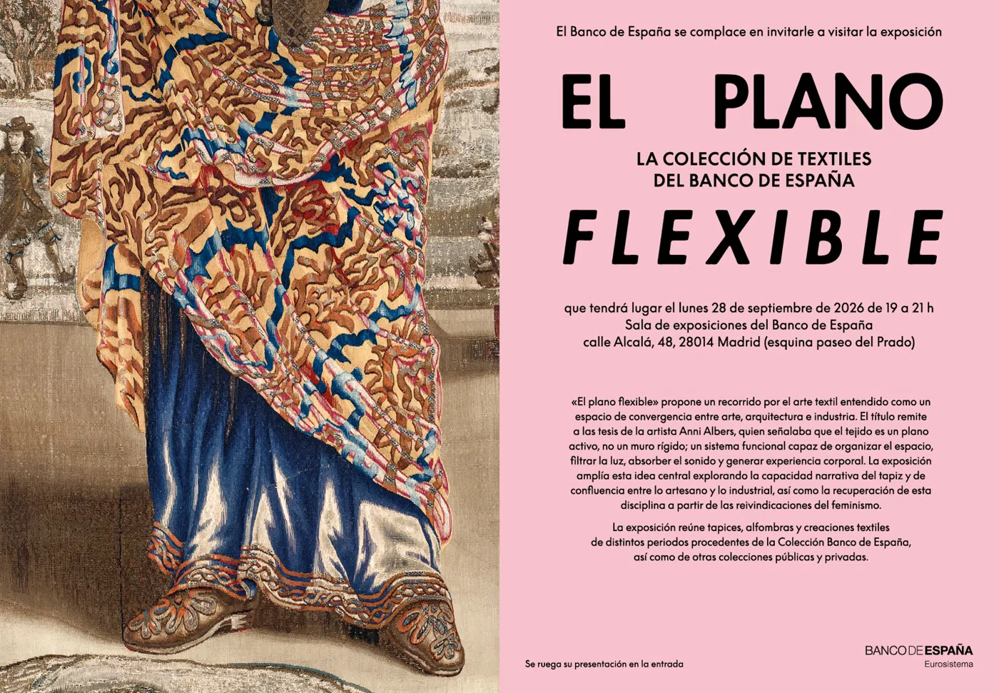 El plano flexible invitation