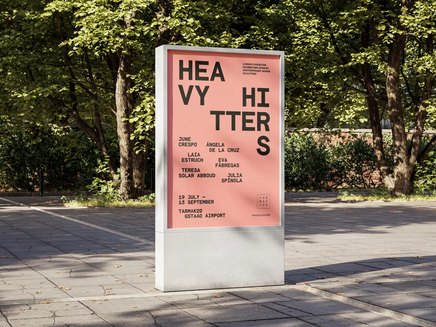 Heavy Hitters street poster